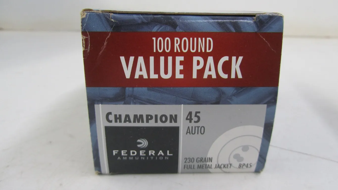 (100) .45 Auto Rounds