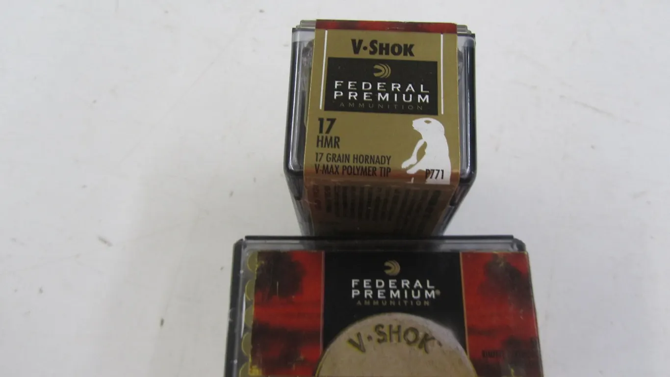 (100) 17 HMR Rounds