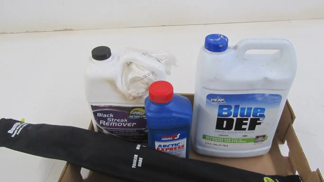 Assorted Automotive Fluids