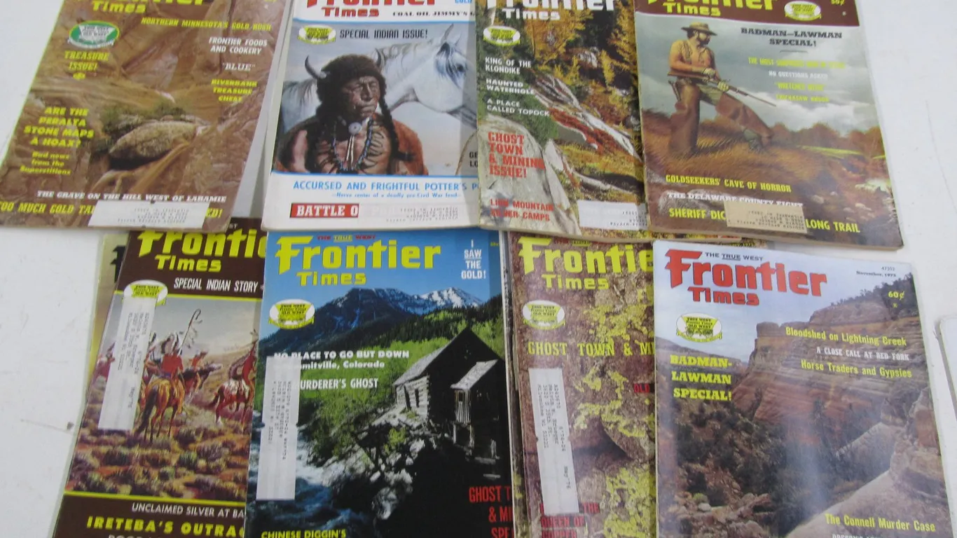 Flat Of Assorted The True West Frontier Times Magazines