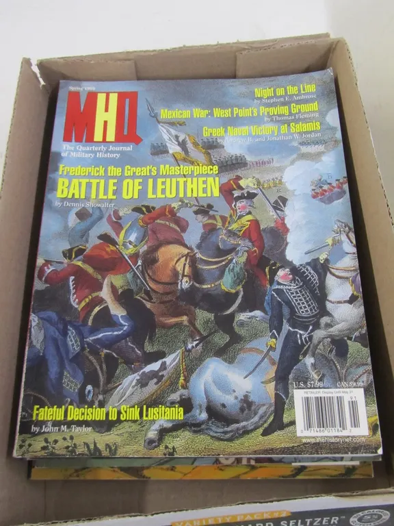 Flat Of Assorted MHQ Magazines
