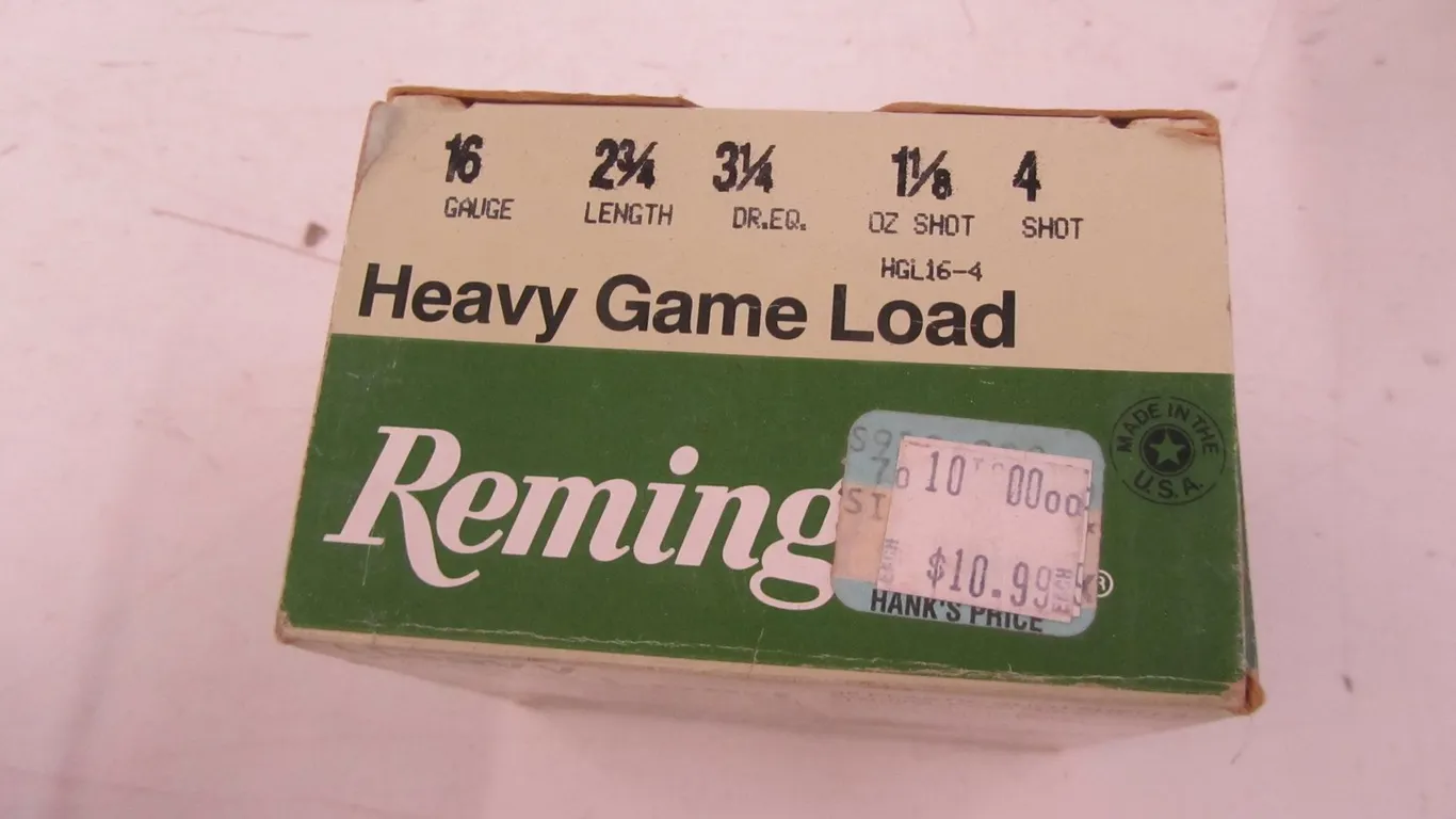 (25) 16ga 2-3/4" 4 Shot