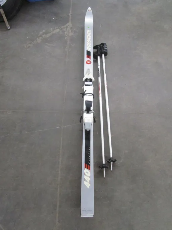 Pair Of Rossignol 440 E-Series Skis w/Poles