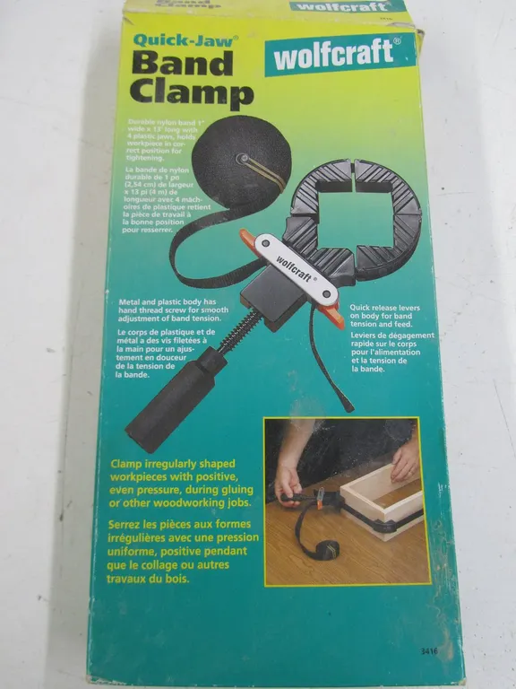 Wolfcraft Quick-Jaw Band Clamp