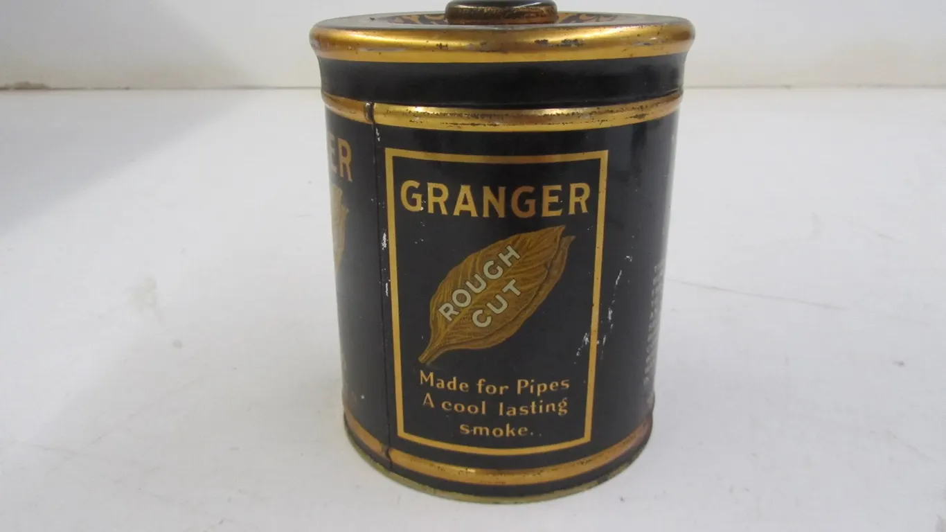 Granger Rough Cut Pipe Tobacco Tin