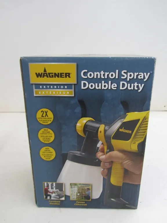 Wagner Control Spray Double Duty Paint Sprayer