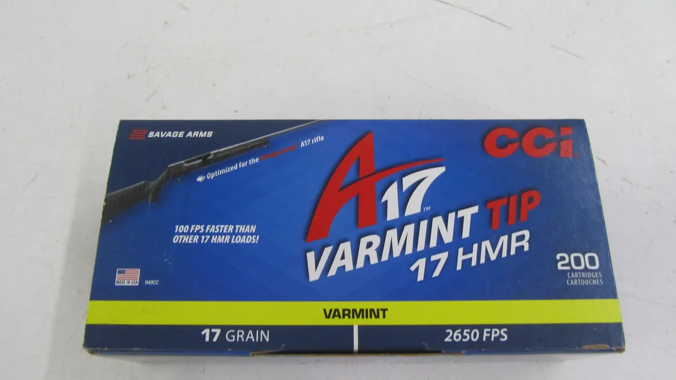 (200) A17 Varmint Tip 17 HMR Rounds