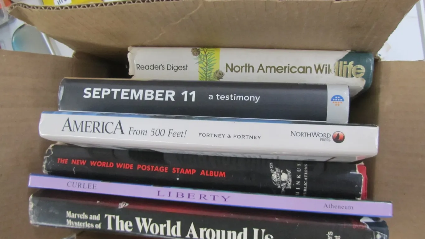(7) Assorted Books