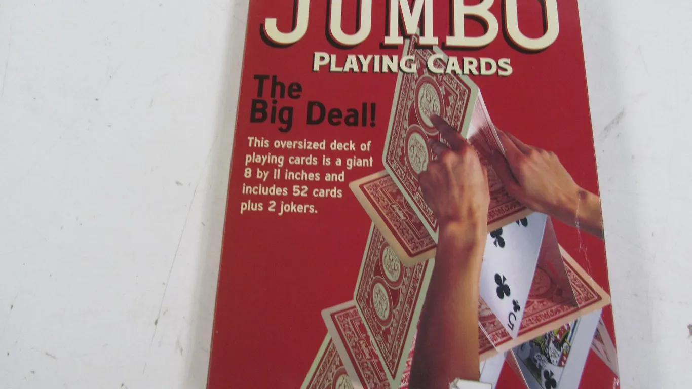 Schylling Jumbo Playing Cards Set