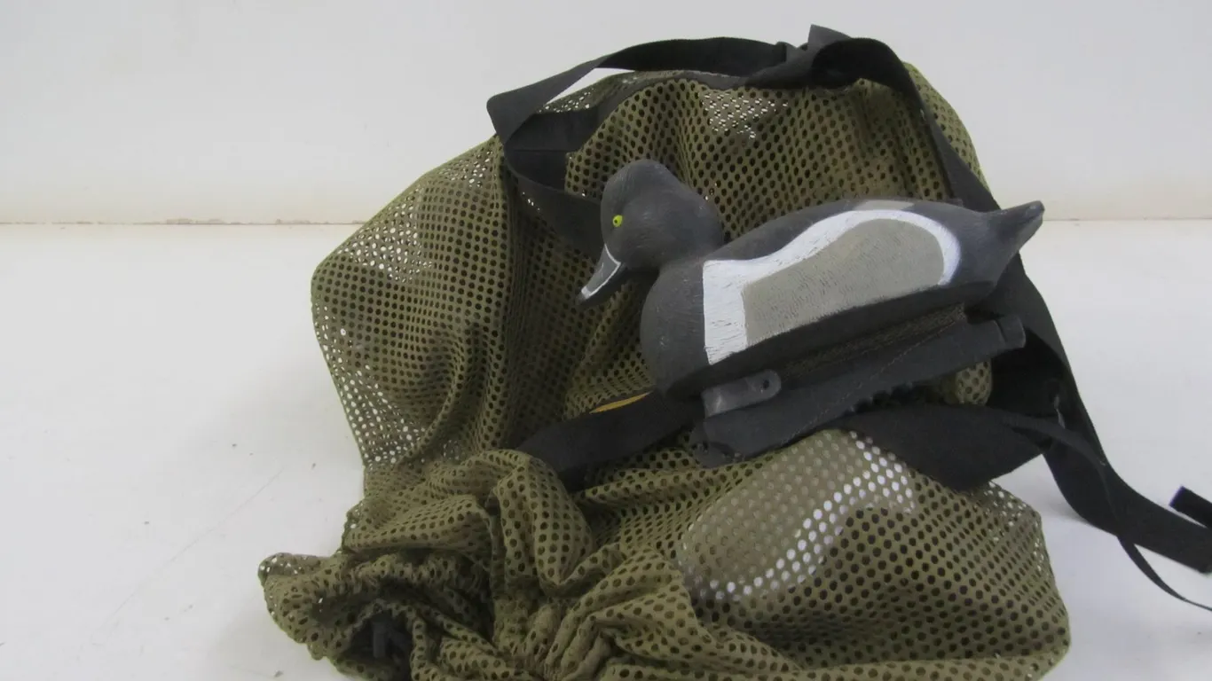 Lot Of Duck Decoys w/Decoy Bag