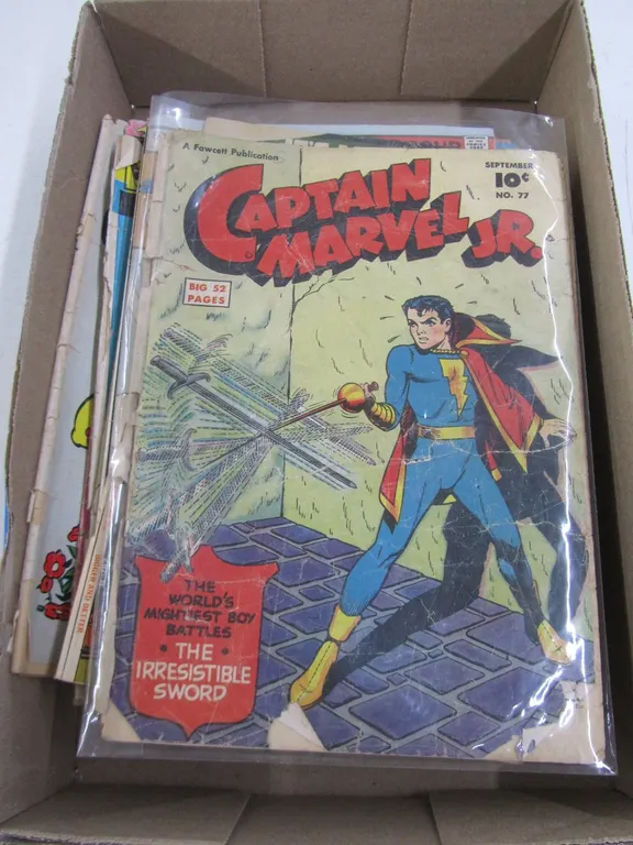 Flat Of Assorted Comic Books