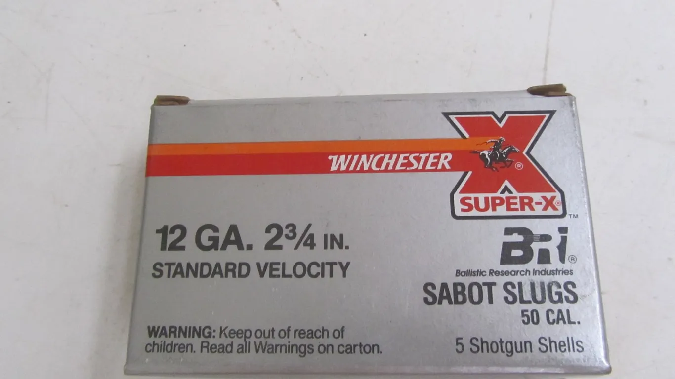 (5) 12ga 2-3/4" Sabot Slugs