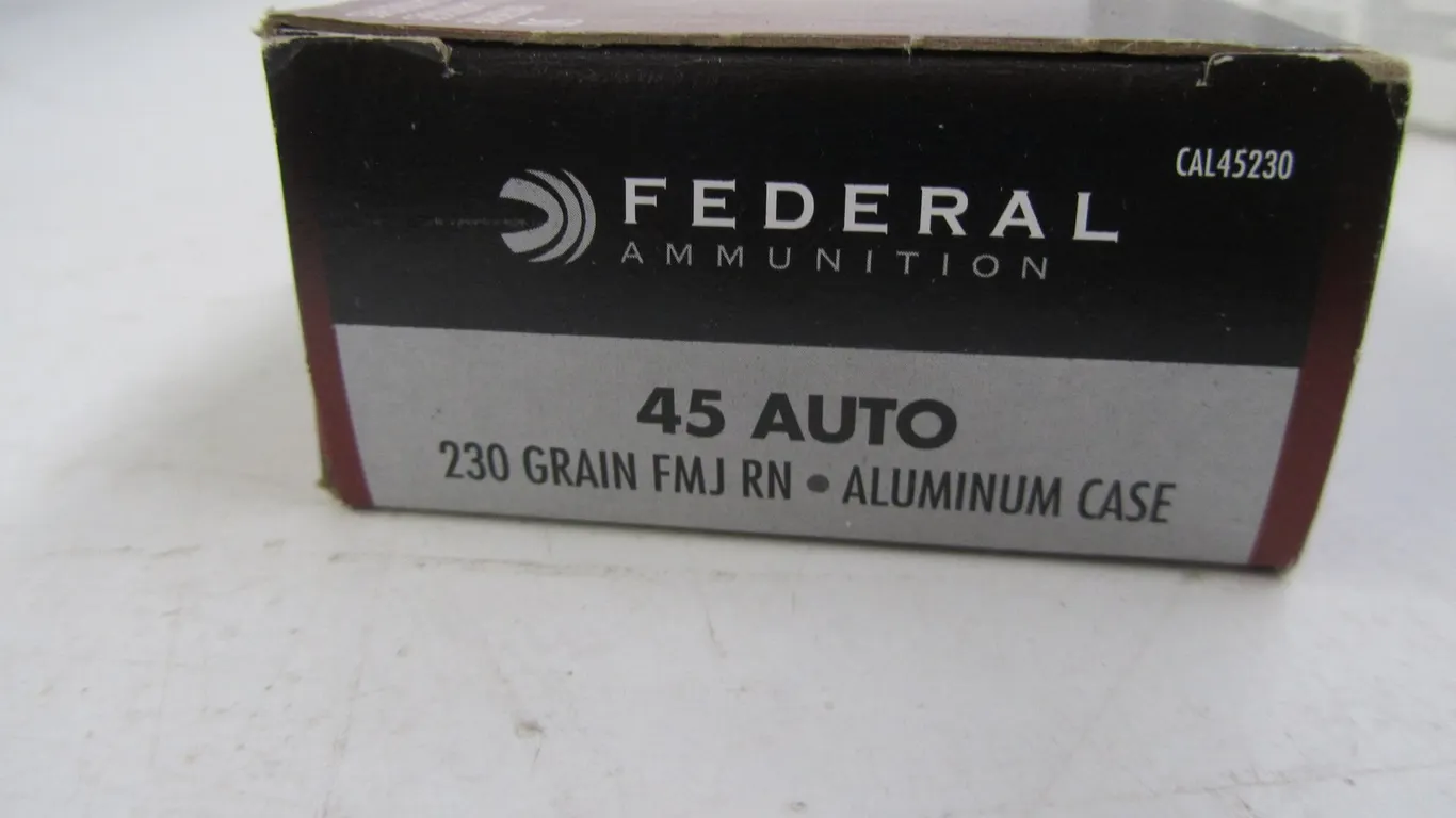 (50) .45 Auto Rounds