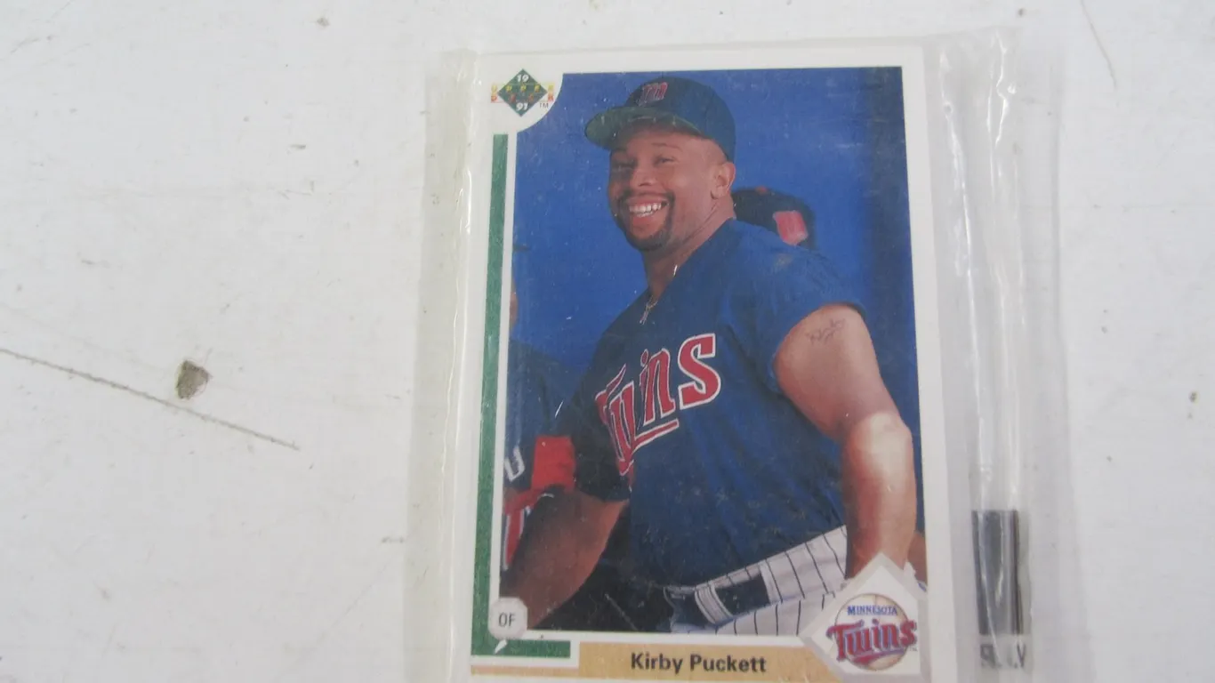1991 Upper Deck MN Twins Player Card Set