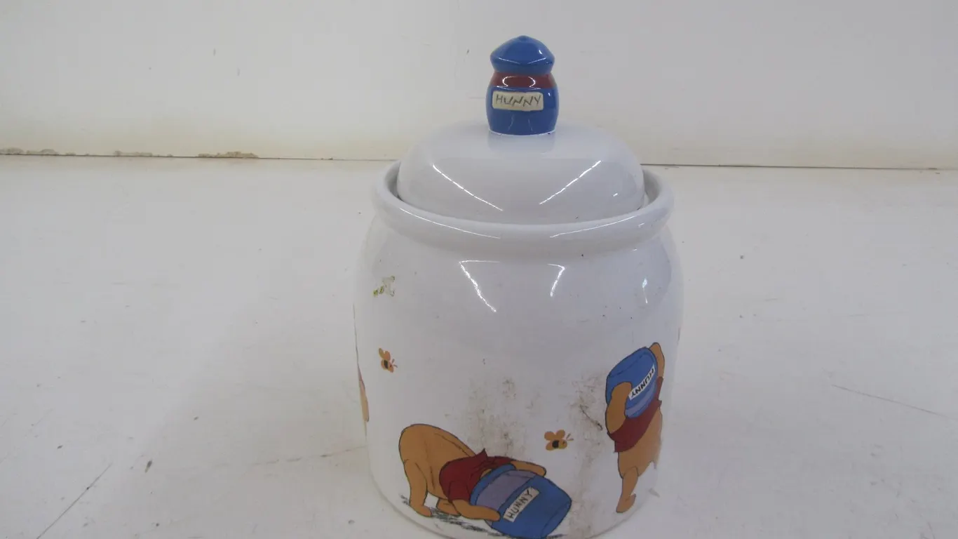 Winnie The Pooh Ceramic Cookie Jar