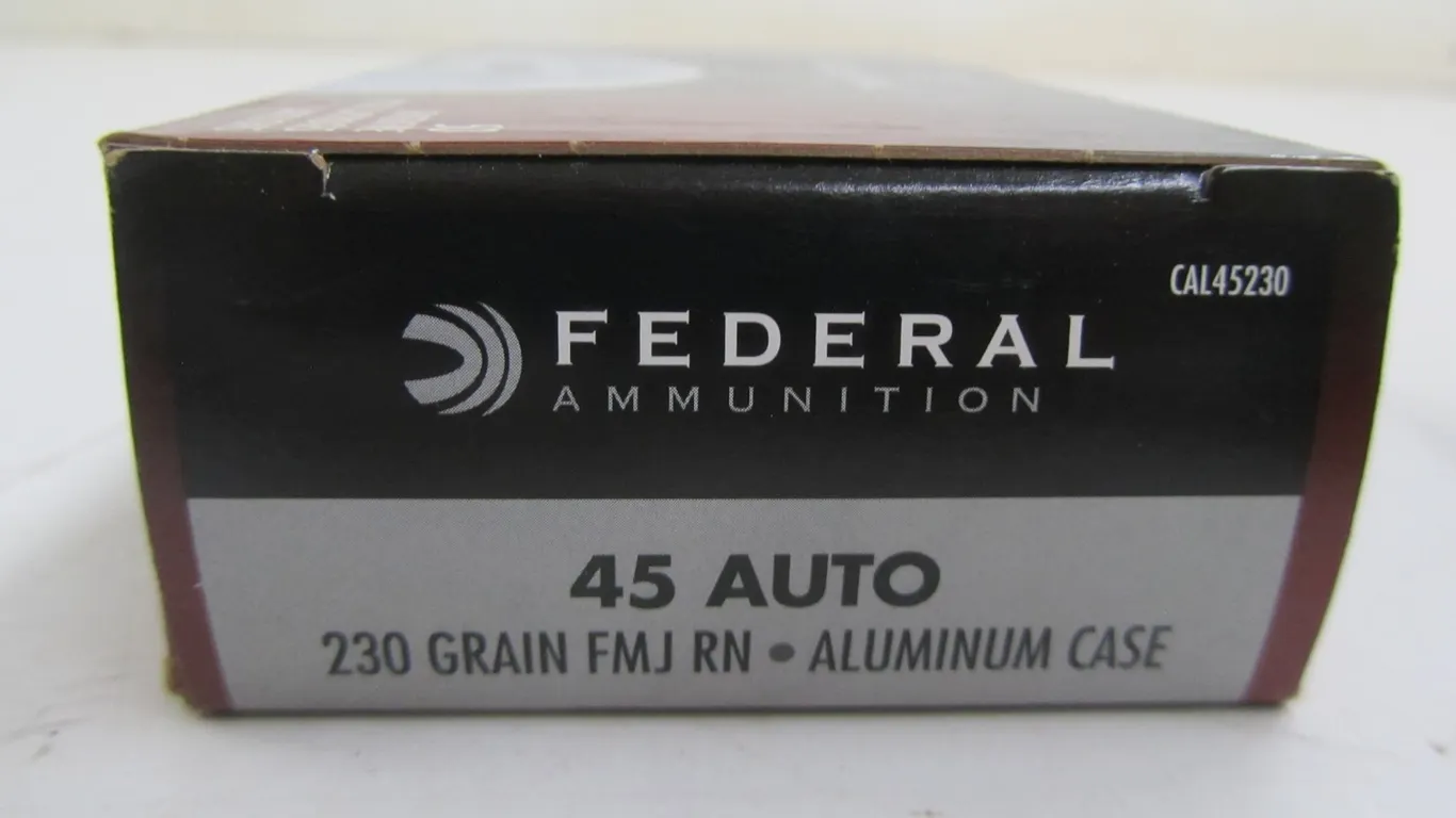 (50) .45 Auto Rounds