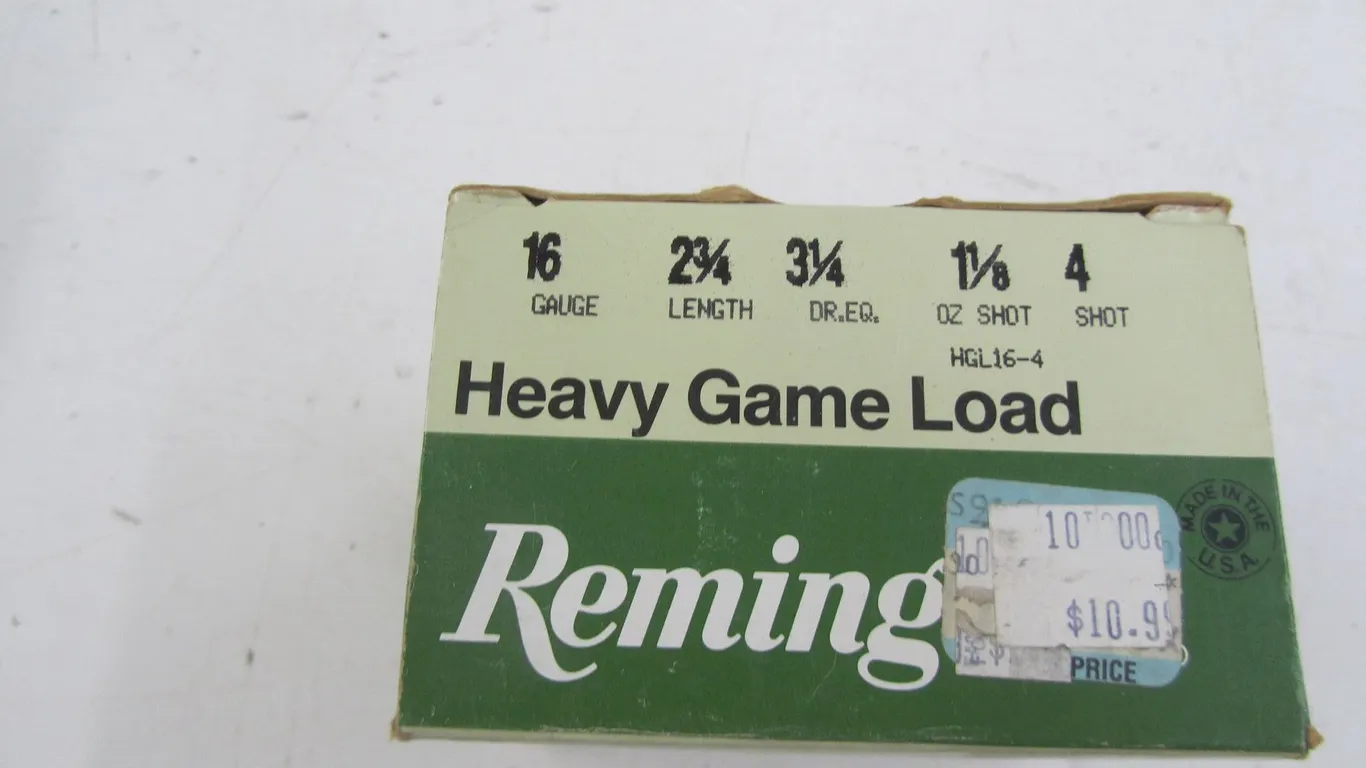 (25) 16ga 2-3/4" 4 Shot