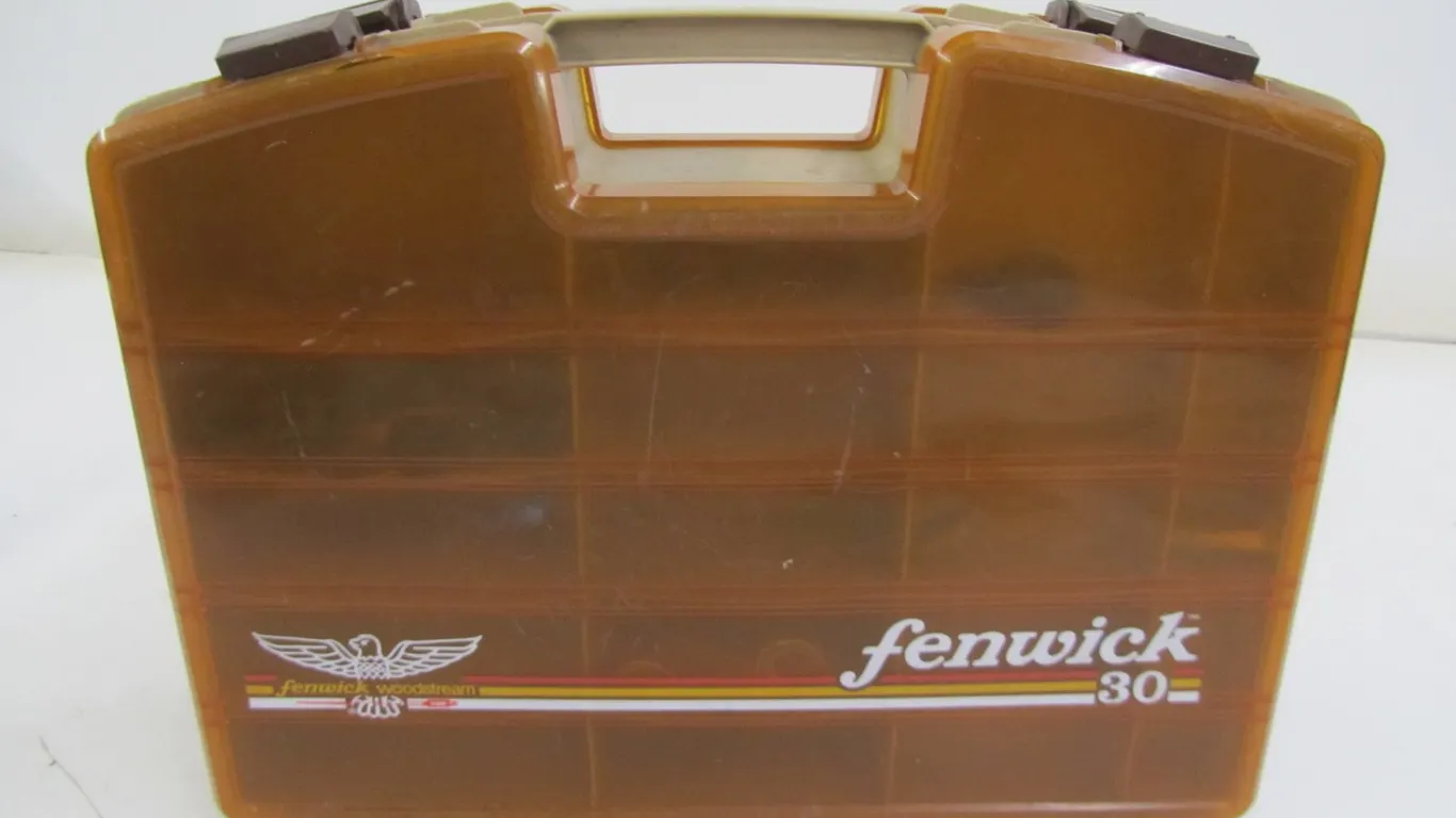 Fenwick Woodstream 30 Tackle Box w/Some Tackle