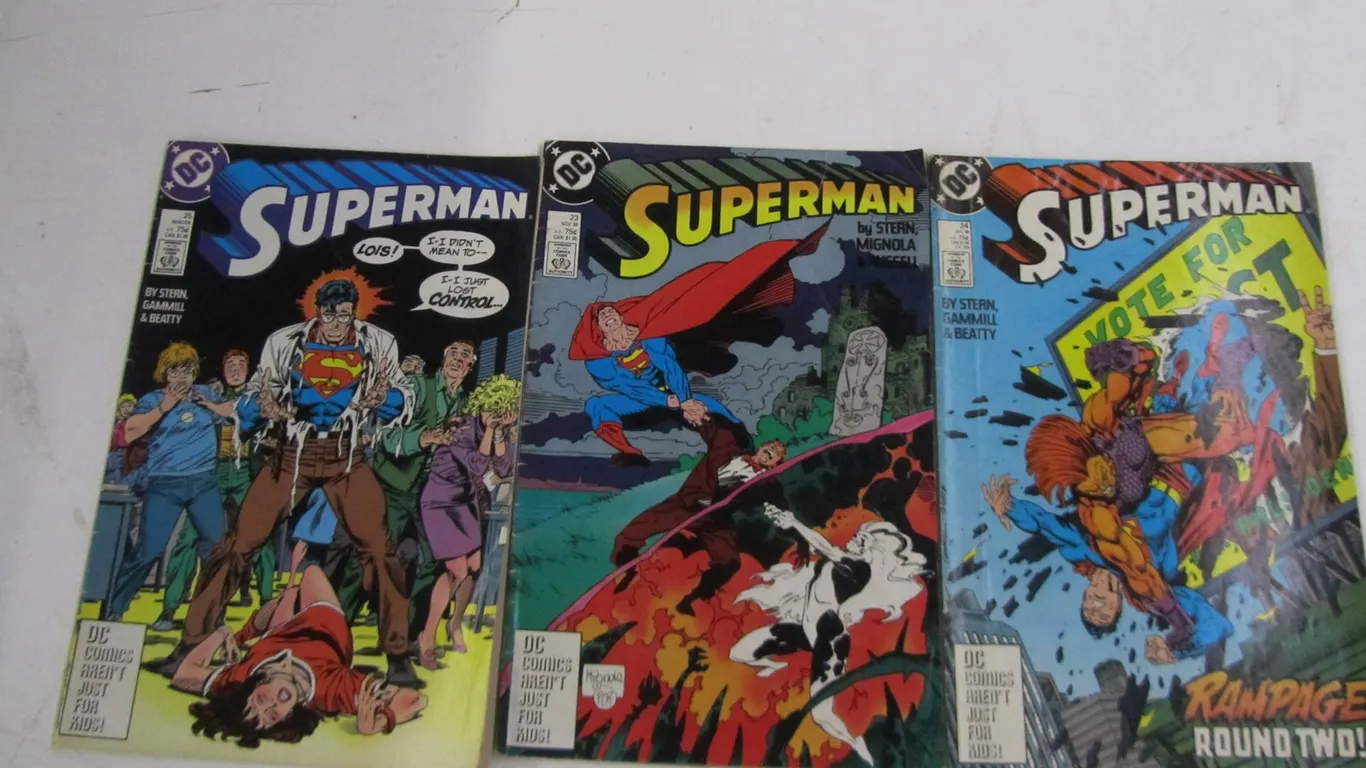 (3) DC Superman Comics