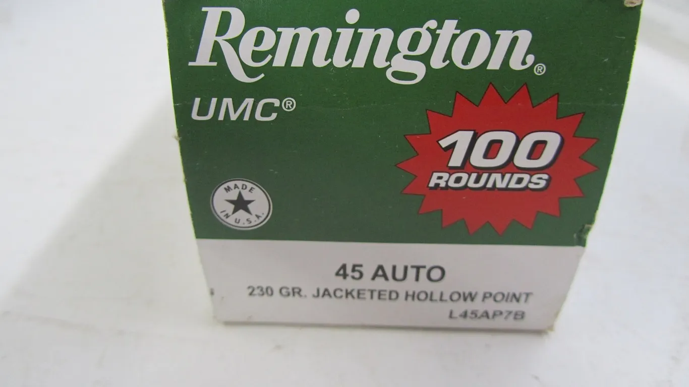 (100) .45 Auto Rounds