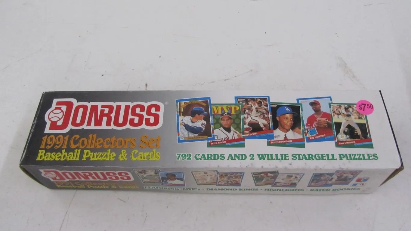 1991 Donruss Collectors Baseball Puzzle & Cards Set