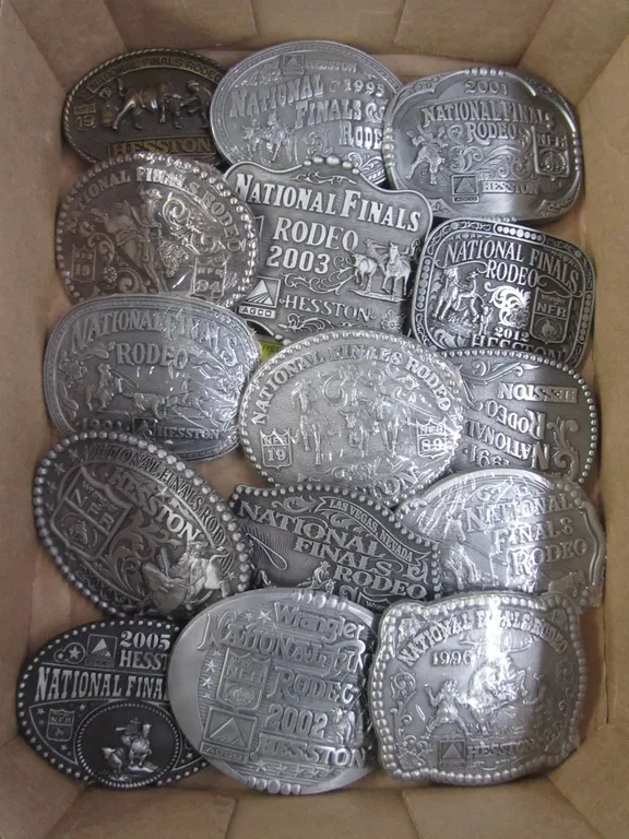 Lot Of Assorted Collectible Belt Buckles