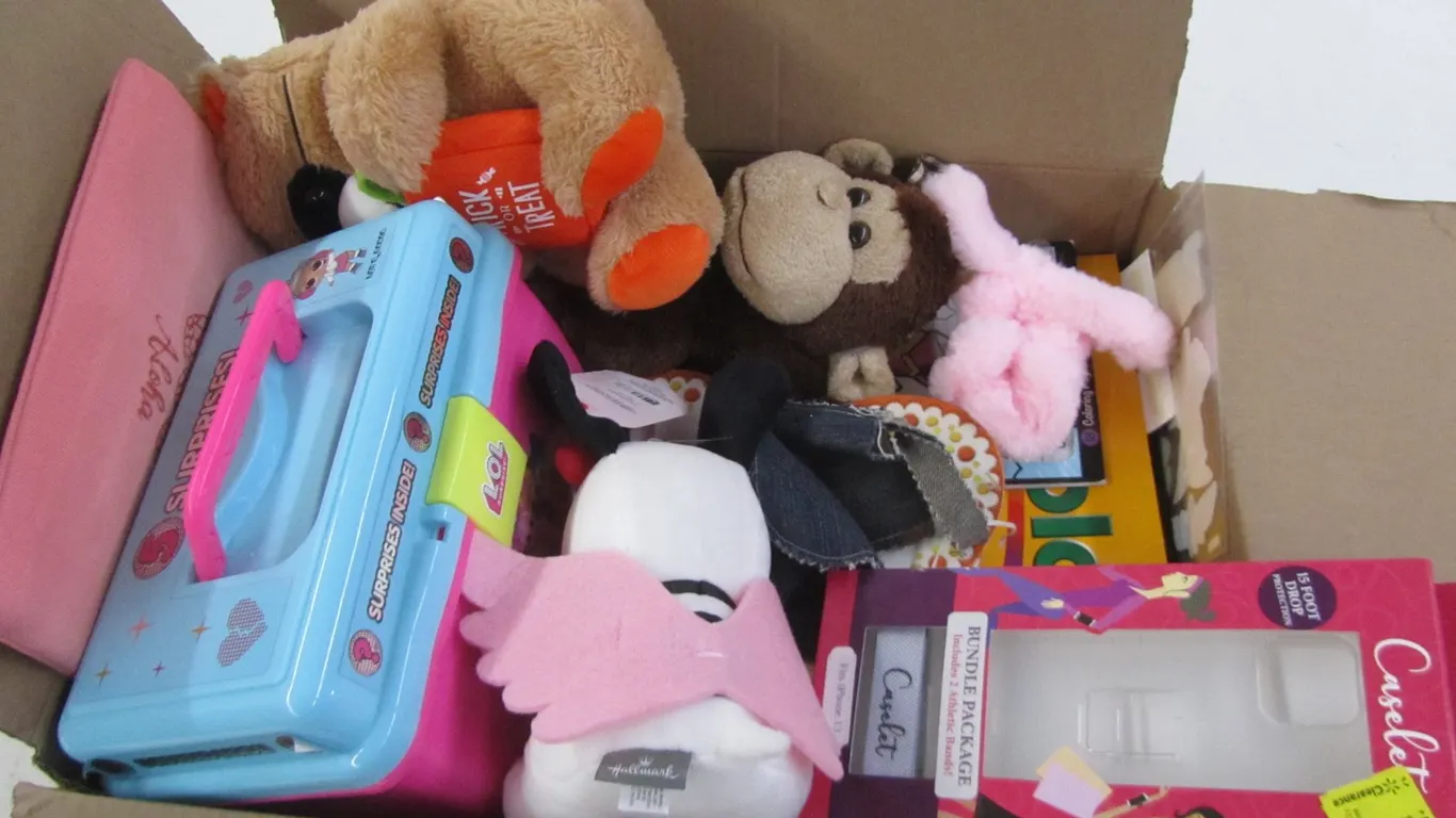 Lot Of Assorted Toys And Plushes