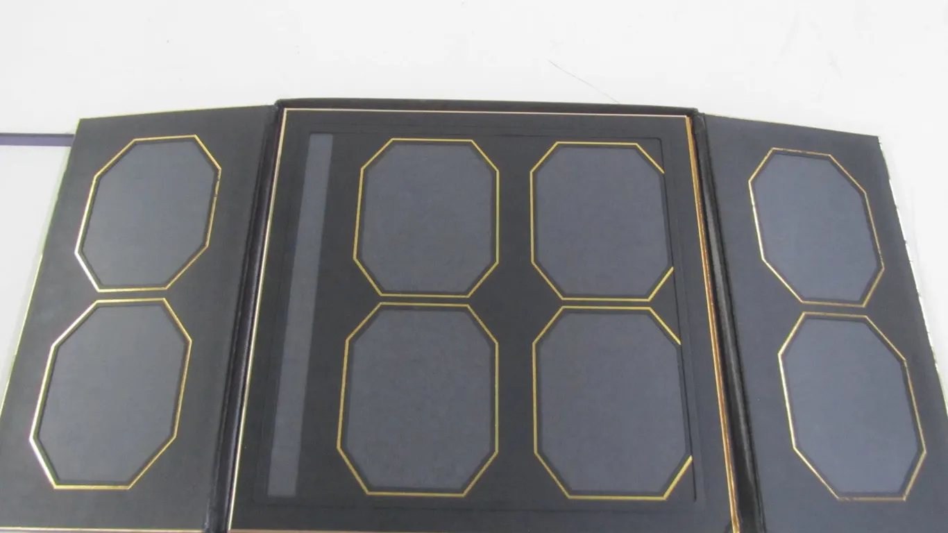 (2) Art Leather Photo Albums