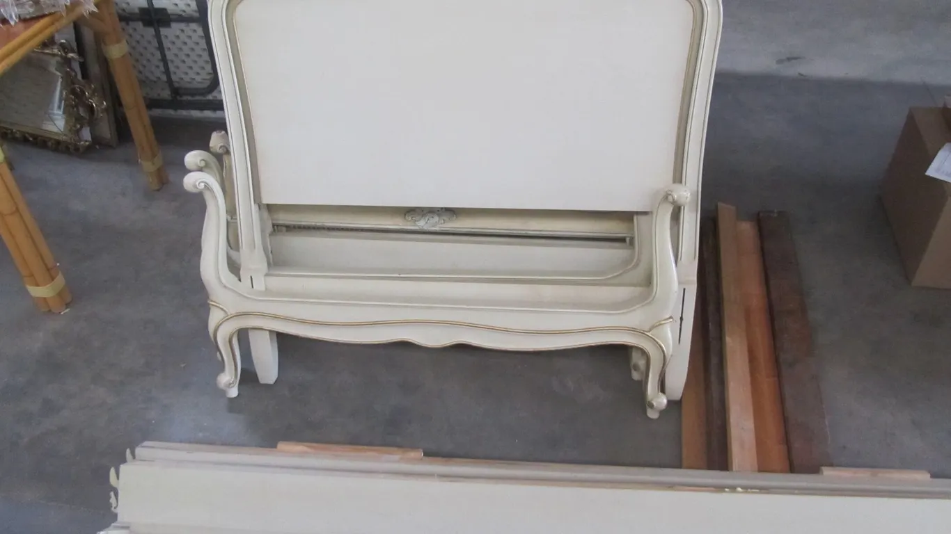 (3) Vintage Wood Single Size Bed Frame Sets