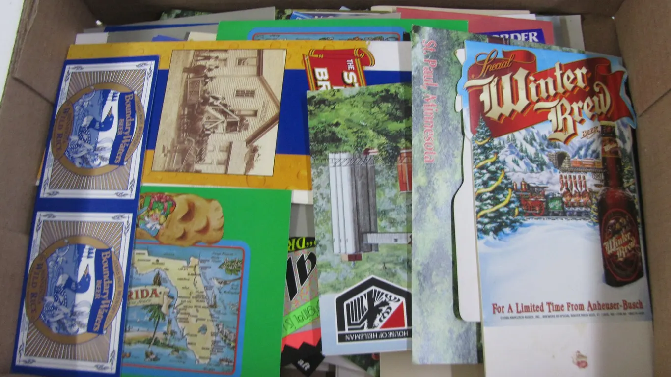 Flat Of Assorted Paper Collectibles