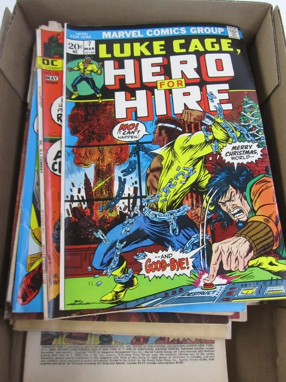 Flat Of Assorted Comic Books