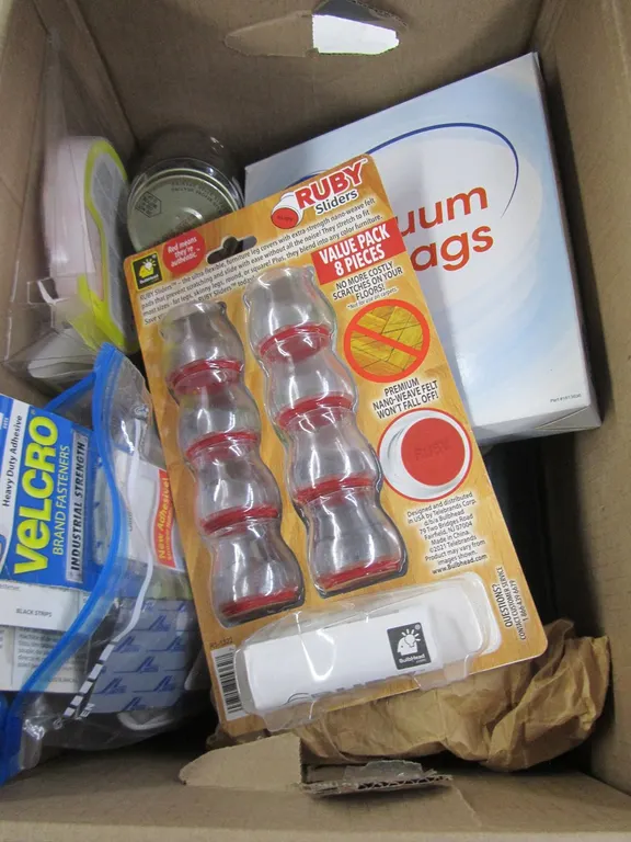 Box Of Assorted Tools And Hardware