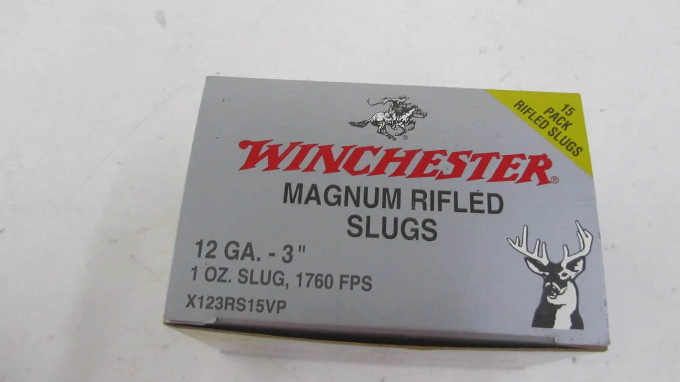 (15) 12ga 3" Magnum Rifled Slugs