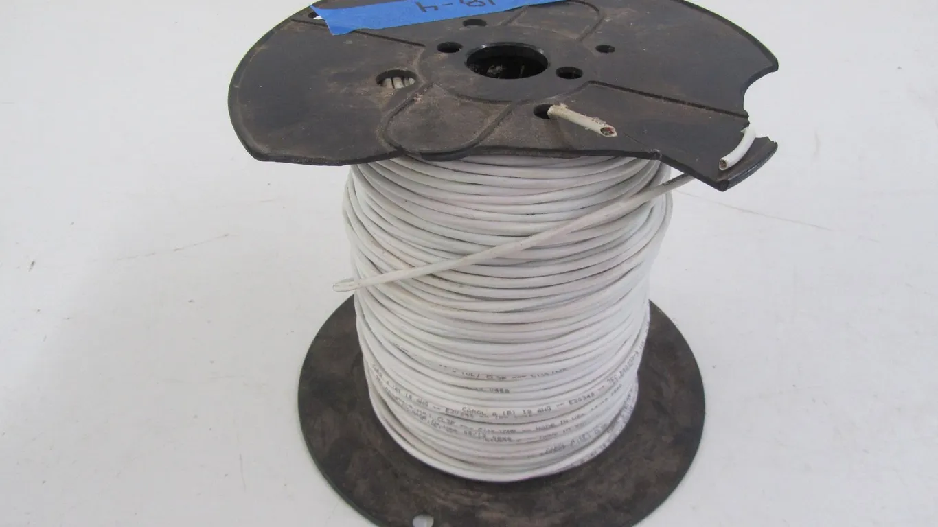 Partial Spool Of 18-4 Electrical Wire