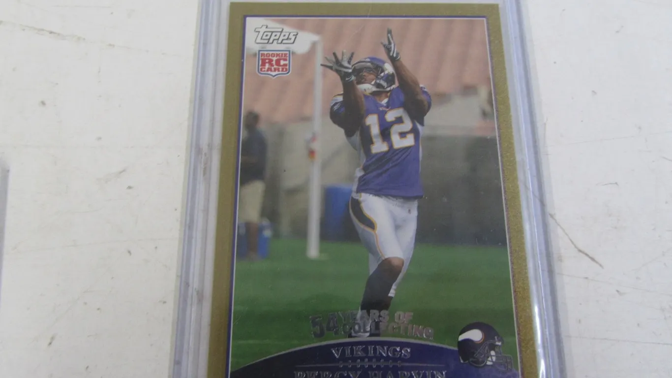 2009 Topps Percy Harvin Rookie Card