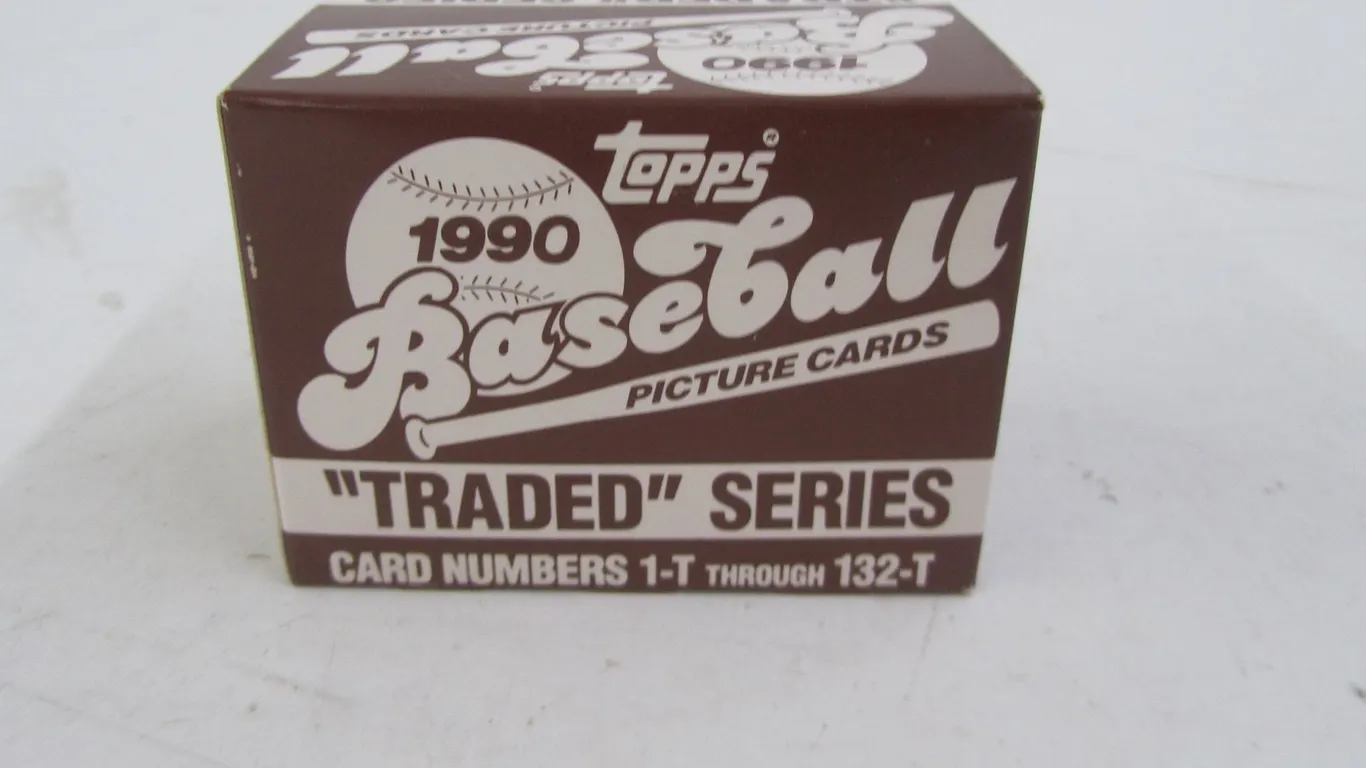 1990 Topps Baseball "Traded" Series Set