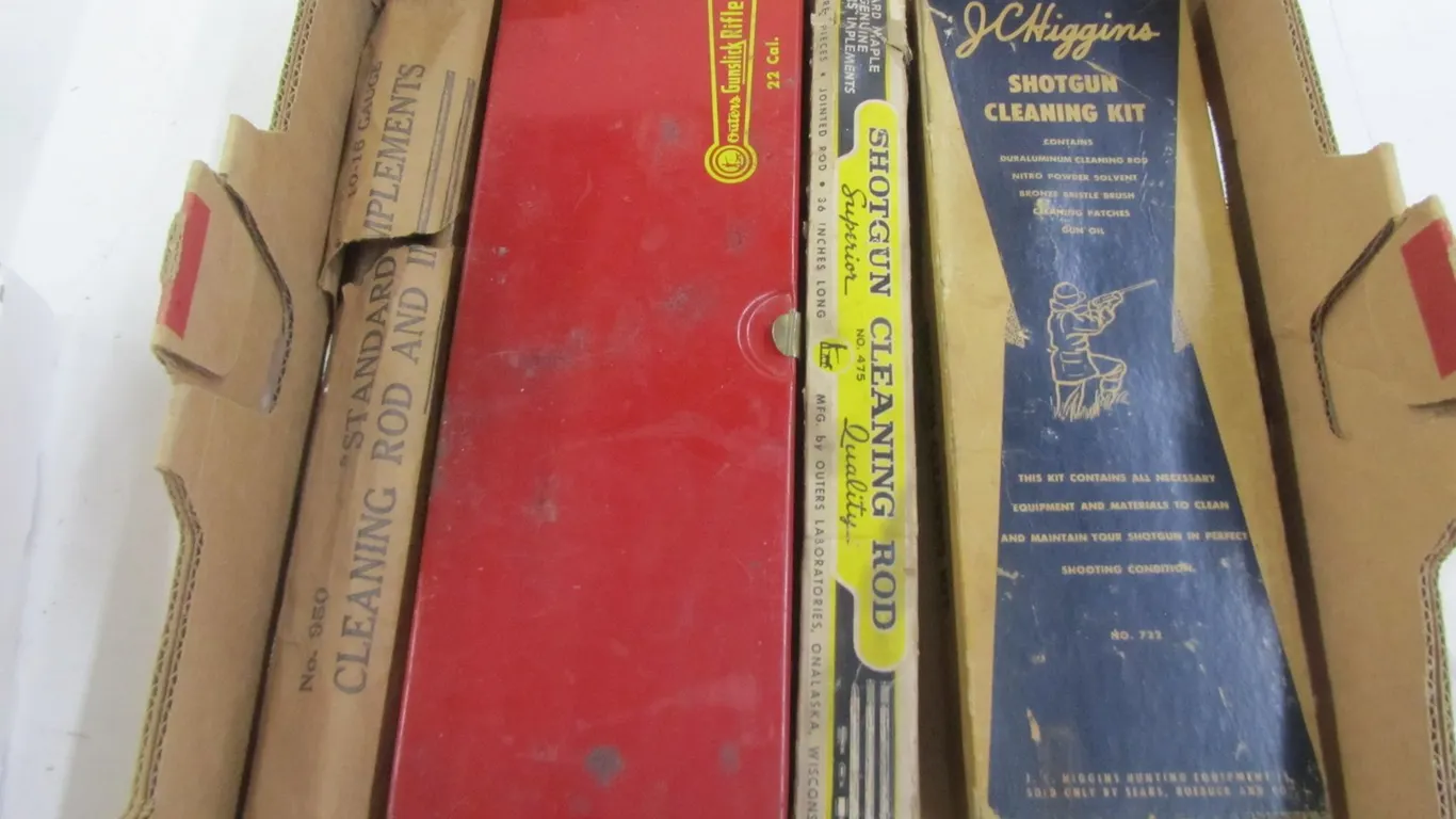 Lot Of Gun Cleaning Supplies