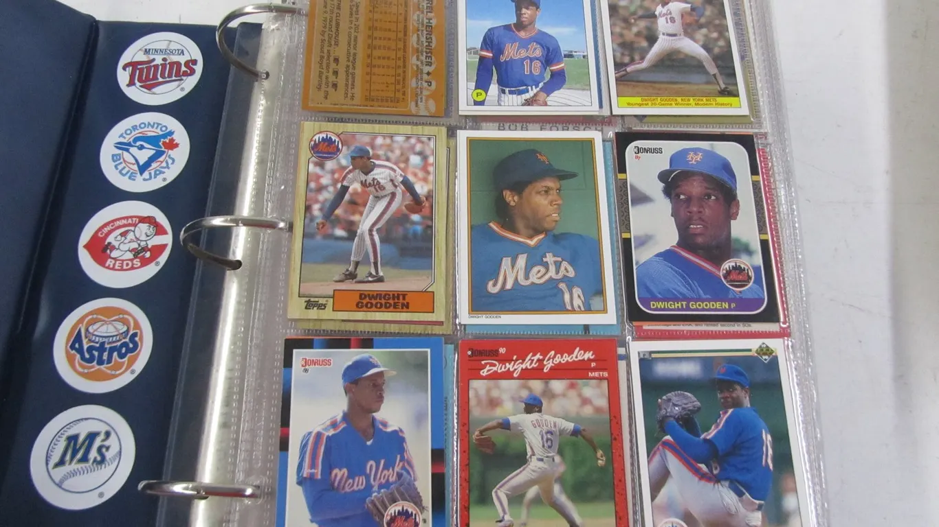 Binder Full Of Assorted Baseball Cards