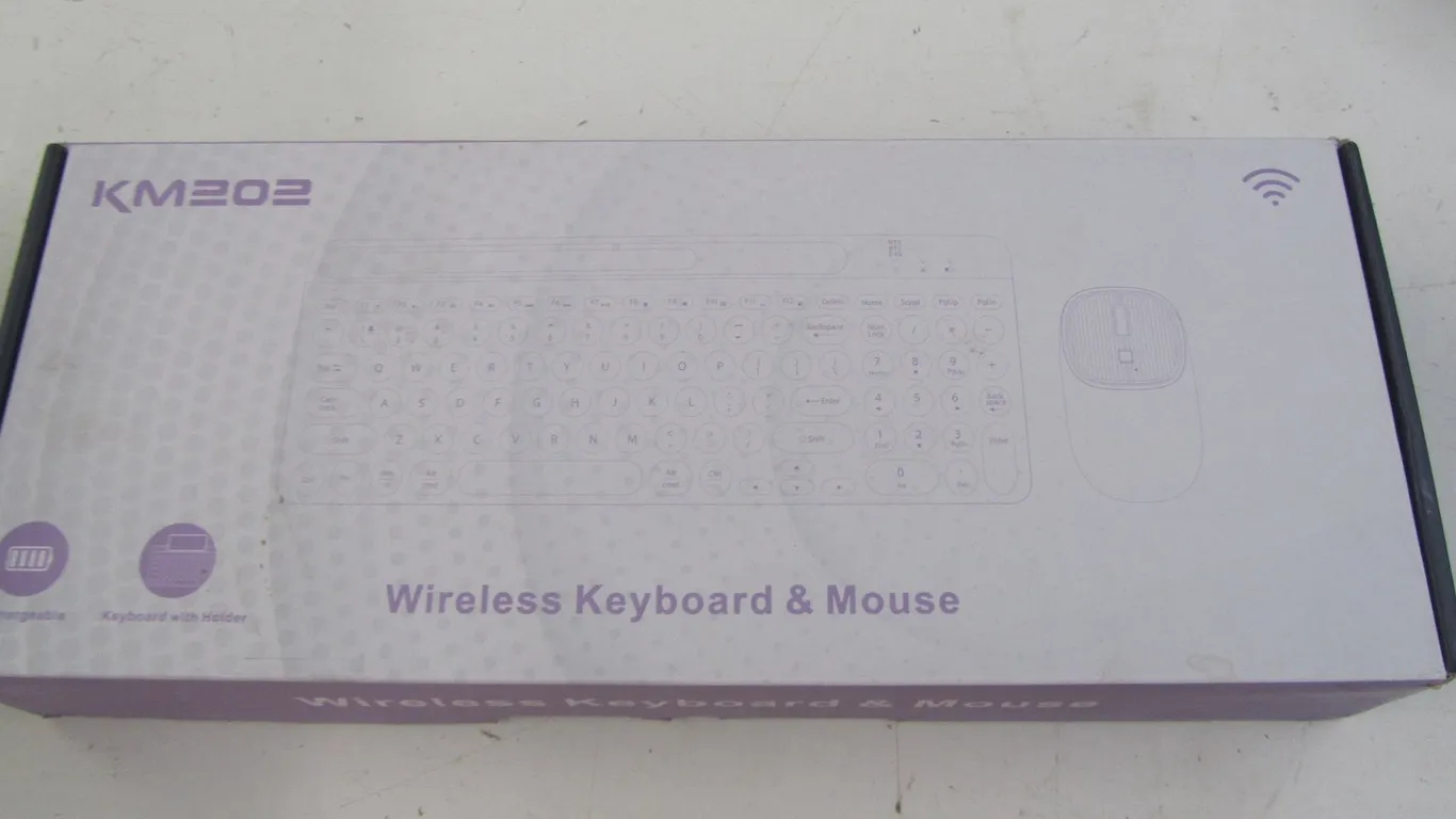 KM202 Wireless Keyboard & Mouse Set