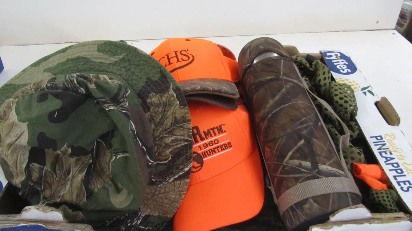 Lot Of Assorted Hunting Apparel And Gear