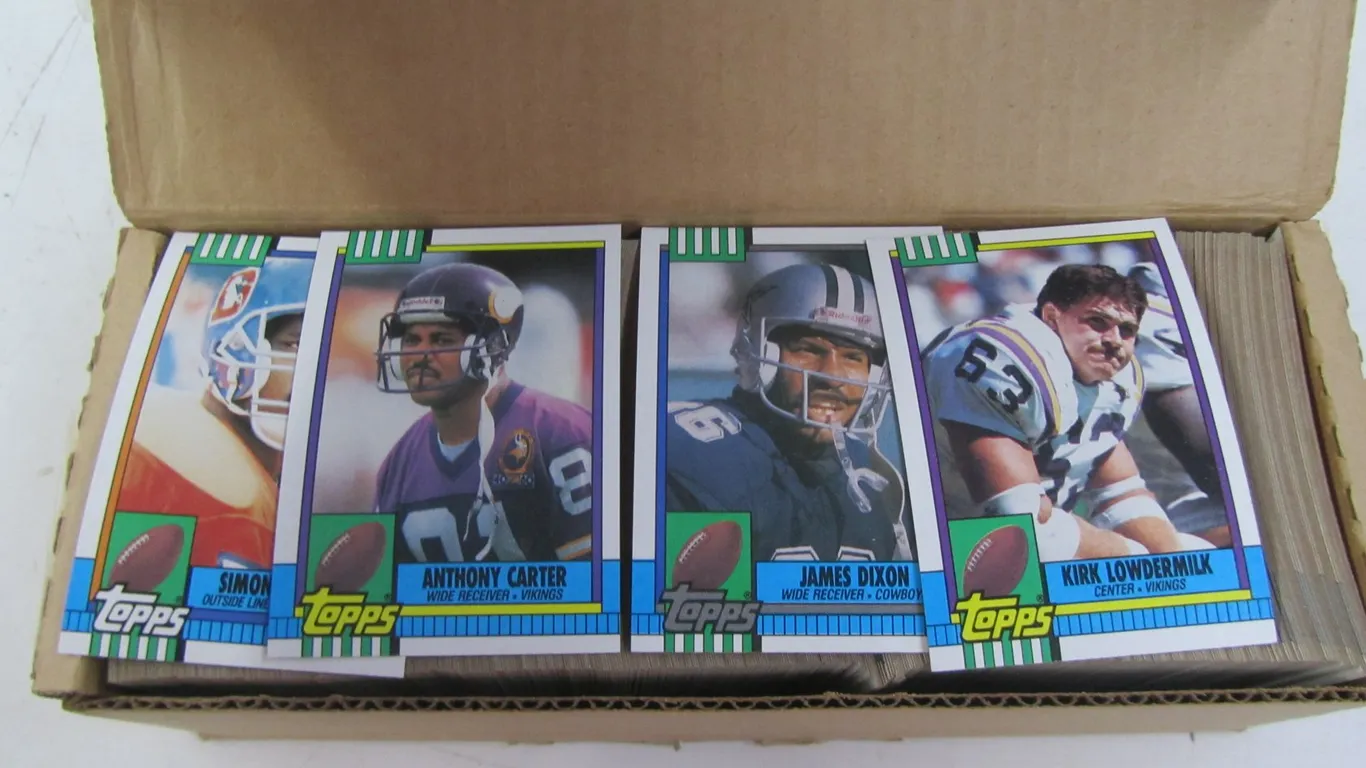 1990 Topps Football Set