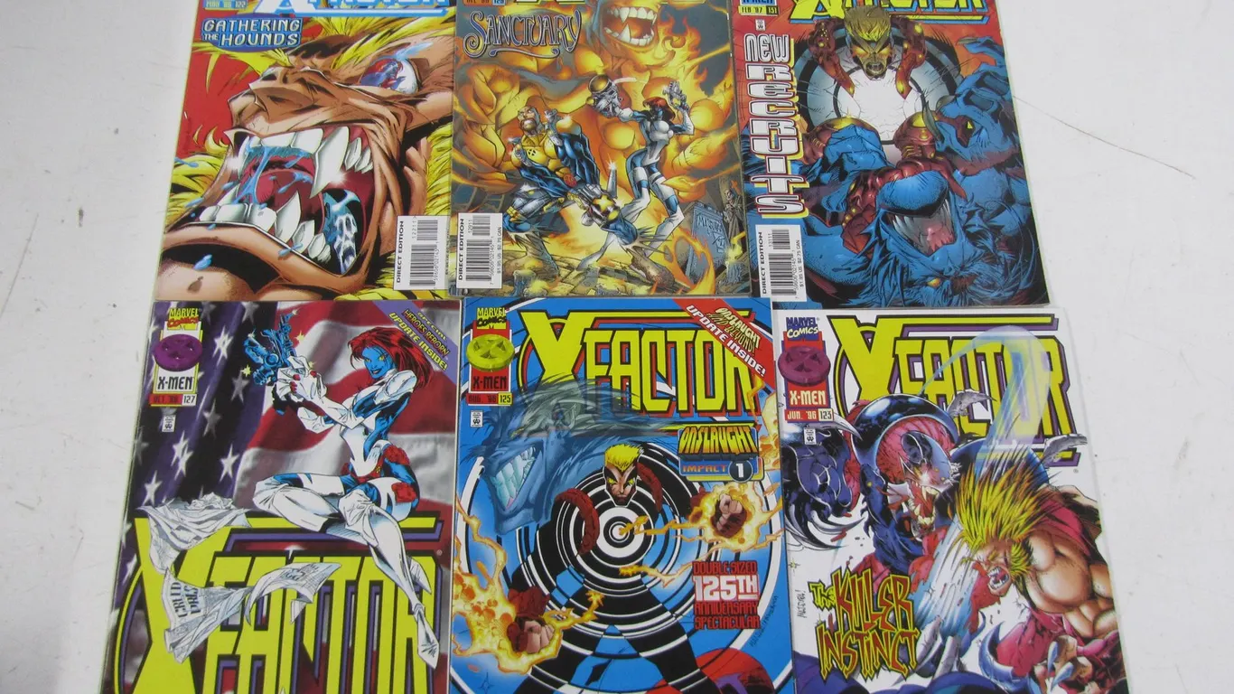 (6) Marvel X Factor Comics