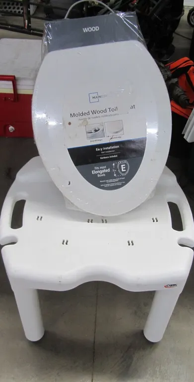 Main Stays Molded Wood Elongated Toilet Seat