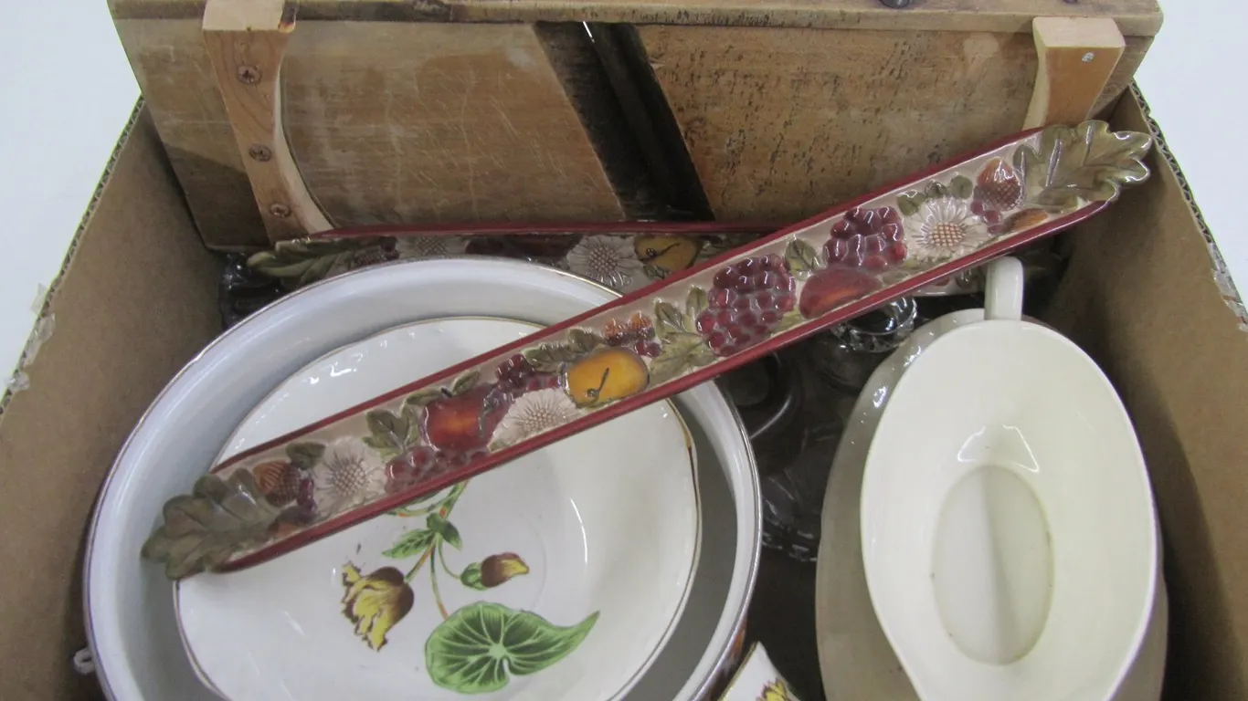 Lot Of Assorted Dishware And More