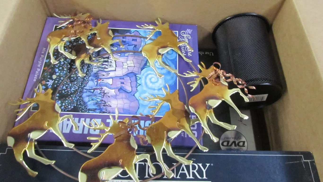 Pictionary, 500pc. Puzzle, Pirates Of The Caribbean Treasure Hunt DVD Game, Wall Decoration, And Wire Writing Utensil Cup