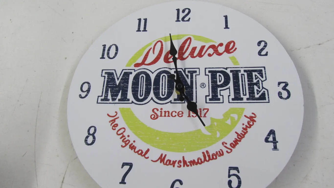 Deluxe Moon Pie Wall Clock