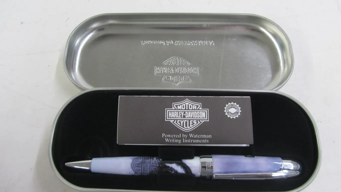 Harley-Davidson Collectible Waterman Pen w/Case