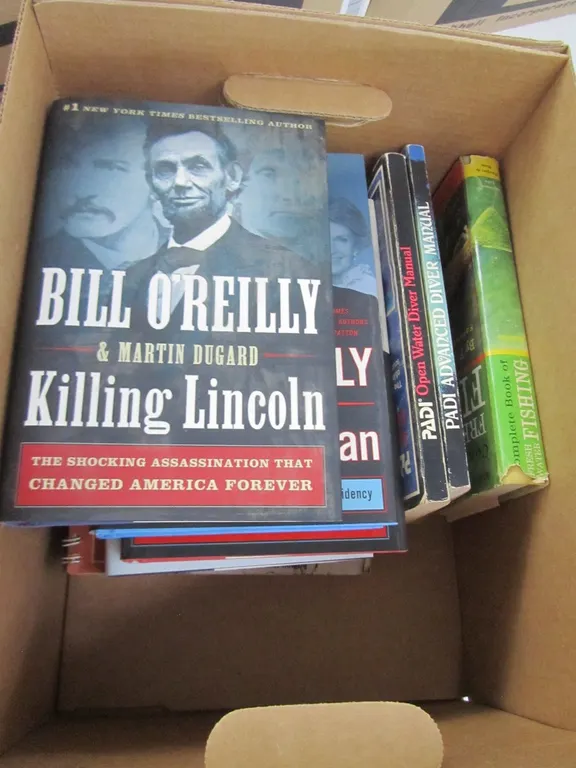 Box Of Assorted Books