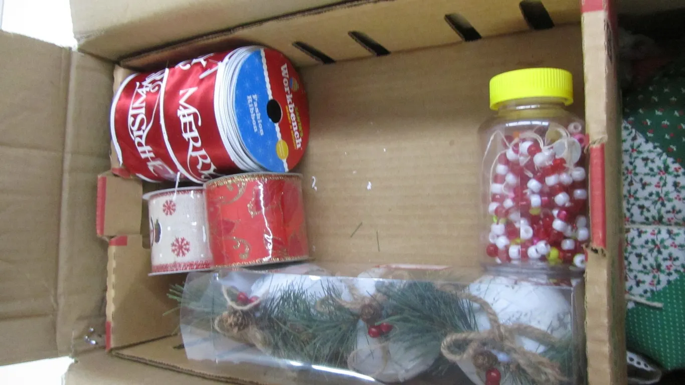 Lot Of Assorted Christmas Decorations And More