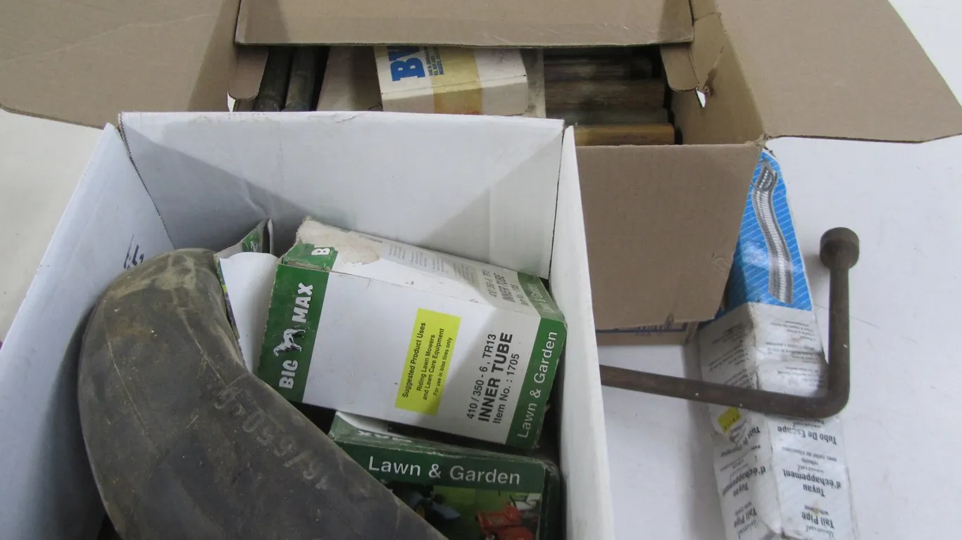 Box Of Assorted Hardware And More